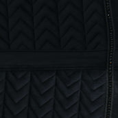 Kentucky Saddlepad Velvet Pearls Jumping Black Kentucky Saddlepad Velvet Pearls Jumping Black