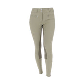 HKM Breeches Liv High Waist Alos Full Grip Olive Green HKM Breeches Liv High Waist Alos Full Grip Olive Green