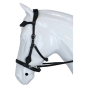 F.R.A. Bit-less Bridle Dandy Side Pull Leather Reins Black F.R.A. Bit-less Bridle Dandy Side Pull Leather Reins Black