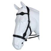 F.R.A. Bit-less Bridle Dandy Side Pull Leather Reins Black F.R.A. Bit-less Bridle Dandy Side Pull Leather Reins Black