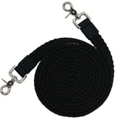 F.R.A. Reins Gabi Braided Cotton Black F.R.A. Reins Gabi Braided Cotton Black