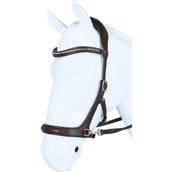 F.R.A. Bit-less Bridle Rebecca Side Pull Softleather Reins Havana F.R.A. Bit-less Bridle Rebecca Side Pull Softleather Reins Havana