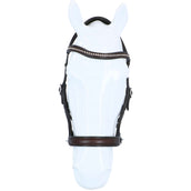 F.R.A. Bit-less Bridle Rebecca Side Pull Softleather Reins Havana F.R.A. Bit-less Bridle Rebecca Side Pull Softleather Reins Havana