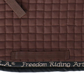 F.R.A. Saddle Pad Unica Bags for Treeless Saddle Brown F.R.A. Saddle Pad Unica Bags for Treeless Saddle Brown