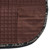 F.R.A. Saddle Pad Unica Bags for Treeless Saddle Brown F.R.A. Saddle Pad Unica Bags for Treeless Saddle Brown