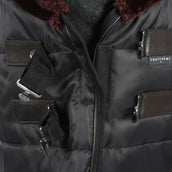 EQUITHÈME Stable Rug Teddy 200g Black/Brown EQUITHÈME Stable Rug Teddy 200g Black/Brown