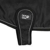 Diego & Louna Dog Rug Teddy Nylon Black Diego & Louna Dog Rug Teddy Nylon Black