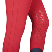 EQODE by Equiline Breeches Delma Knee Grip Cherry EQODE by Equiline Breeches Delma Knee Grip Cherry