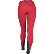 EQODE by Equiline Breeches Delma Knee Grip Cherry EQODE by Equiline Breeches Delma Knee Grip Cherry