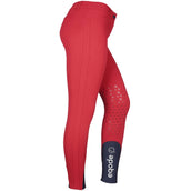 EQODE by Equiline Breeches Delma Knee Grip Cherry EQODE by Equiline Breeches Delma Knee Grip Cherry