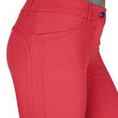 EQODE by Equiline Breeches Delma Knee Grip Cherry EQODE by Equiline Breeches Delma Knee Grip Cherry