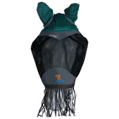 Shires Fly Mask Deluxe Green Shires Fly Mask Deluxe Green