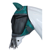 Shires Fly Mask Deluxe Green Shires Fly Mask Deluxe Green