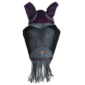 Shires Fly Mask Deluxe Purple Shires Fly Mask Deluxe Purple