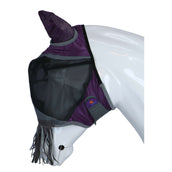 Shires Fly Mask Deluxe Purple Shires Fly Mask Deluxe Purple