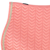 EQUITHÈME Saddlepad Softy Jumping Salmon Pink EQUITHÈME Saddlepad Softy Jumping Salmon Pink