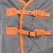 WeatherBeeta Winter Rug ComFiTec Classic Standard Neck Medium/Lite 600D 100g Gunmetal/Coral WeatherBeeta Winter Rug ComFiTec Classic Standard Neck Medium/Lite 600D 100g Gunmetal/Coral