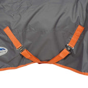 WeatherBeeta Winter Rug ComFiTec Classic Standard Neck Medium/Lite 600D 100g Gunmetal/Coral WeatherBeeta Winter Rug ComFiTec Classic Standard Neck Medium/Lite 600D 100g Gunmetal/Coral