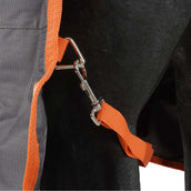 WeatherBeeta Winter Rug ComFiTec Classic Standard Neck Medium/Lite 600D 100g Gunmetal/Coral WeatherBeeta Winter Rug ComFiTec Classic Standard Neck Medium/Lite 600D 100g Gunmetal/Coral