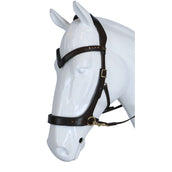 F.R.A Bridle Glory Side-Pull Leather with Beads Brown F.R.A Bridle Glory Side-Pull Leather with Beads Brown