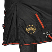 HB Outdoor Rug Model Kentucky Detachable Neck 300g Black HB Outdoor Rug Model Kentucky Detachable Neck 300g Black