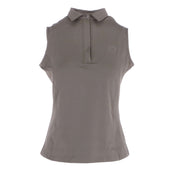 Montar Poloshirt Fiona Sleeveless Mud Montar Poloshirt Fiona Sleeveless Mud