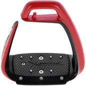 Freejump Stirrups Soft Up Classic+ Pearl Red/Black Freejump Stirrups Soft Up Classic+ Pearl Red/Black