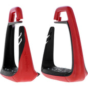Freejump Stirrups Soft Up Classic+ Pearl Red/Black Freejump Stirrups Soft Up Classic+ Pearl Red/Black