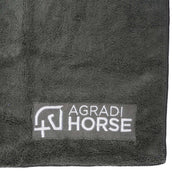 Agradi Horse Towel Microfibre per Paar Grey Agradi Horse Towel Microfibre per Paar Grey