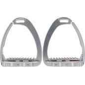 Tech Stirrups Stirrups Venice Plus Swarovski Dressage Silver/Silver Tech Stirrups Stirrups Venice Plus Swarovski Dressage Silver/Silver