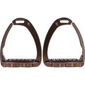 Tech Stirrups Stirrups Venice Sloped Evo Swarovski Brown Tech Stirrups Stirrups Venice Sloped Evo Swarovski Brown