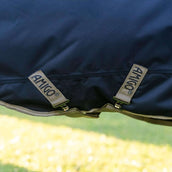 Amigo Turnout 1200D Plus Pony 50g Navy/Titanium Grey/Silver Amigo Turnout 1200D Plus Pony 50g Navy/Titanium Grey/Silver