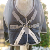 Amigo Turnout 1200D Pony 0g Navy/Titanium Grey/Silver Amigo Turnout 1200D Pony 0g Navy/Titanium Grey/Silver