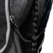 Amigo Turnout Rug Integrated 1200D 250g Black/Titanium Grey/Silver Amigo Turnout Rug Integrated 1200D 250g Black/Titanium Grey/Silver