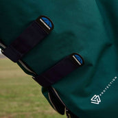 WeatherBeeta ComFiTec Plus Dynamic Turnout Detach-A-Neck 100g Forest Green/Navy WeatherBeeta ComFiTec Plus Dynamic Turnout Detach-A-Neck 100g Forest Green/Navy