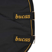 Bucas Neck Cover Irish Turnout Combi Neck 50g Black/Gold Bucas Neck Cover Irish Turnout Combi Neck 50g Black/Gold
