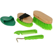 Harry's Horse Mini Grooming Kit Green Harry's Horse Mini Grooming Kit Green