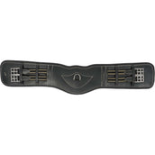 HORKA Dressage Girth Leather Black/Silver HORKA Dressage Girth Leather Black/Silver