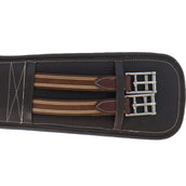 HORKA Dressage Girth Leather Brown/Silver HORKA Dressage Girth Leather Brown/Silver