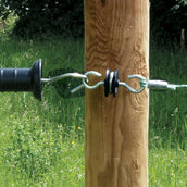 Agradi Power Gate Handle Insulator Galvanised 2 Hooks 10 Pieces Agradi Power Gate Handle Insulator Galvanised 2 Hooks 10 Pieces