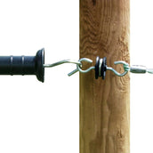 Ako Gate Handle Insulator Galvanised 2 Hooks 10 Pieces Ako Gate Handle Insulator Galvanised 2 Hooks 10 Pieces