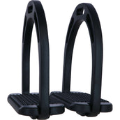 HKM Aluminium Stirrup Light Per Pair Black HKM Aluminium Stirrup Light Per Pair Black