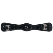 BR Dressage Girth Durham 2 Sided Elastic Black/Silver BR Dressage Girth Durham 2 Sided Elastic Black/Silver