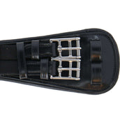 BR Dressage Girth Durham 2 Sided Elastic Black/Silver BR Dressage Girth Durham 2 Sided Elastic Black/Silver