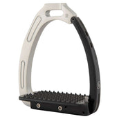 BR Stirrups Lavarone Silver/Black BR Stirrups Lavarone Silver/Black