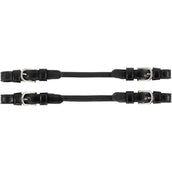 BR Pelham Straps Horwich Black/Silver BR Pelham Straps Horwich Black/Silver