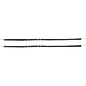 BR Side Rein with Elastic Black BR Side Rein with Elastic Black