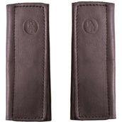 BR Stirrup Strap Covers Soft Leather with a Chain Black BR Stirrup Strap Covers Soft Leather with a Chain Black