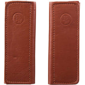 BR Stirrup Strap Covers Soft Leather with a Chain Tobacco BR Stirrup Strap Covers Soft Leather with a Chain Tobacco