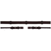 BR Dressage Reins Leather Anti-slip Brown BR Dressage Reins Leather Anti-slip Brown